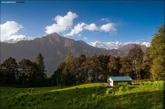 The camp at Humkhani